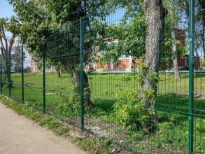 3D заборы для школы 90 метров фото в Молодёжном