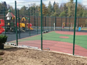 Забор на детскую площадку 50 метров фото в Молодёжном